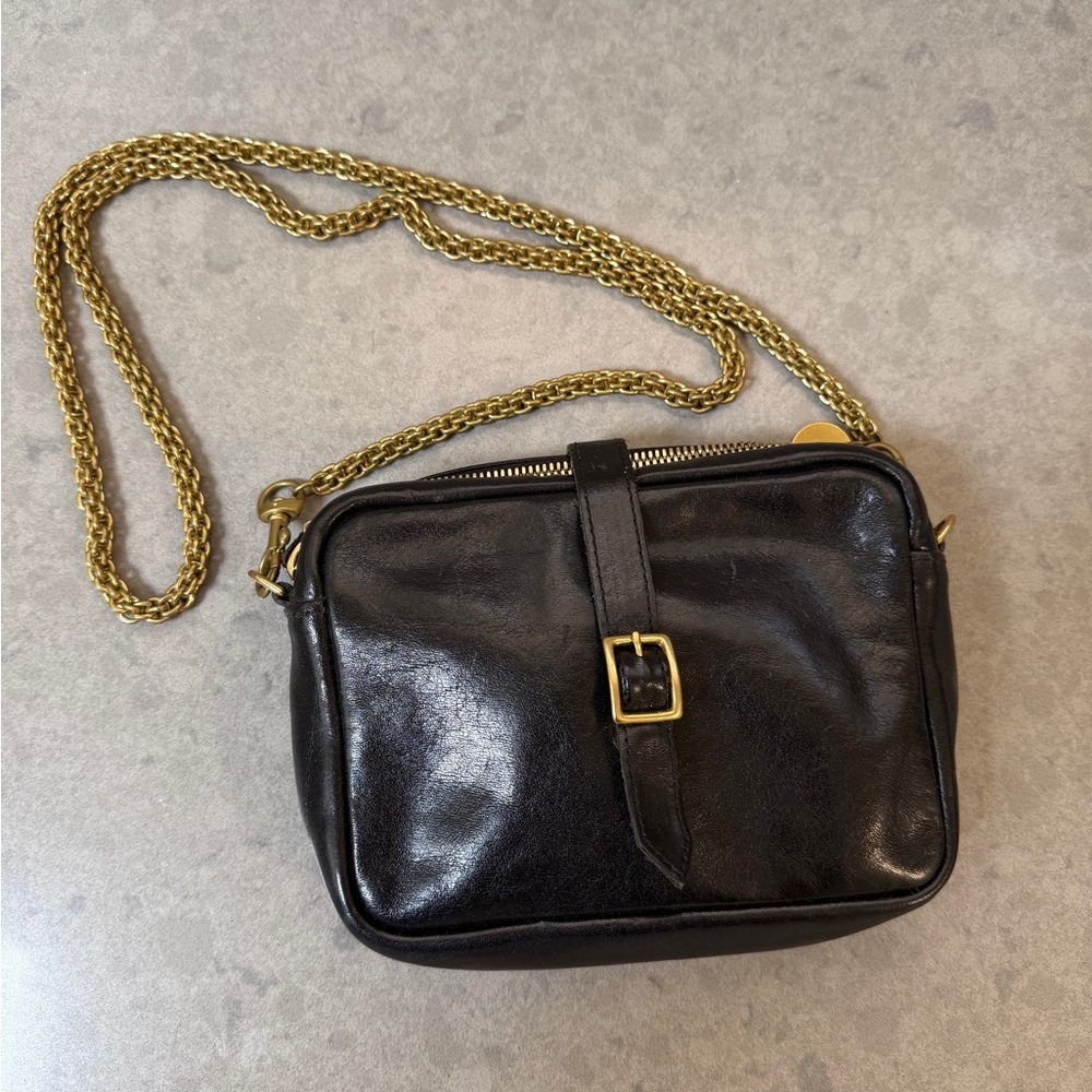 Clare V Gigi Bag with Gold Clare V Chain